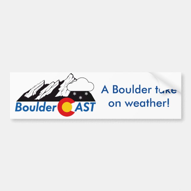 Bumper Sticker (Wintry Logo) (Front)