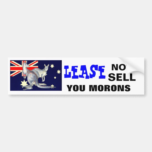 BUMPER STICKERS (Front)