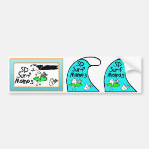 Bumper Stickers- 3 in 1 Sticker