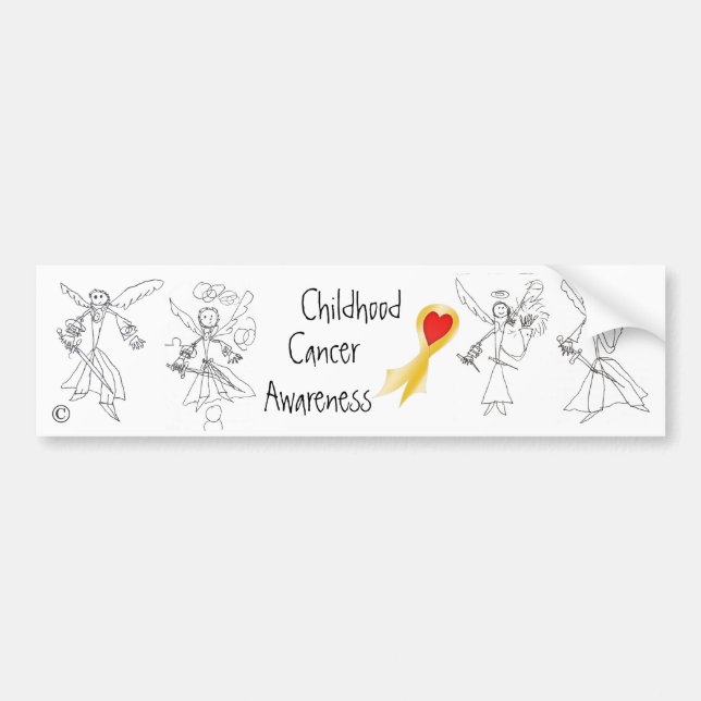 Bumper Stickers, Heaven Worriors Sticker (Front)