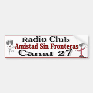 Bumper template.ready 4 zazzle sticker