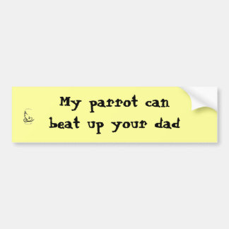 Bumpersticker Bumper Sticker