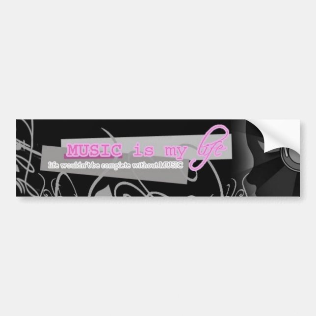 bumpersticker bumper sticker (Front)