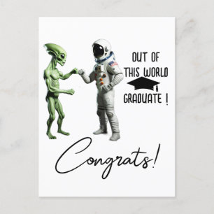 Bumping Fists, Out of the world graduation card