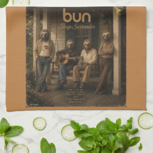 Bun Album: a Parody Tea Towel