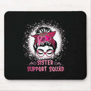 Bun Gl Sister Support Squad Breast Cancer Awarenes Mouse Mat