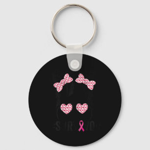 Bun Gles Wear Pink Survivor Breast Cancer Awarenes Key Ring