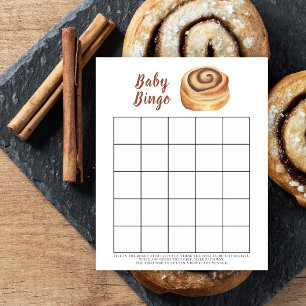 Bun in the oven Baby shower bingo game