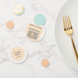 Bun in the Oven Baby Shower Confetti