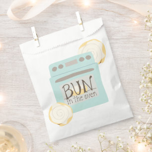 Bun in the Oven Baby Shower Favour Bags