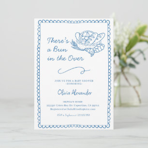 Bun in the Oven Baby Shower Invitation