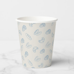 Bun in the Oven Baby Shower Rustic Bread Napkins Paper Cups