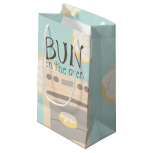 Bun in the Oven Baby Shower Small Gift Bag