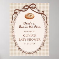 Bun in the Oven Bakery Baby Shower Welcome
