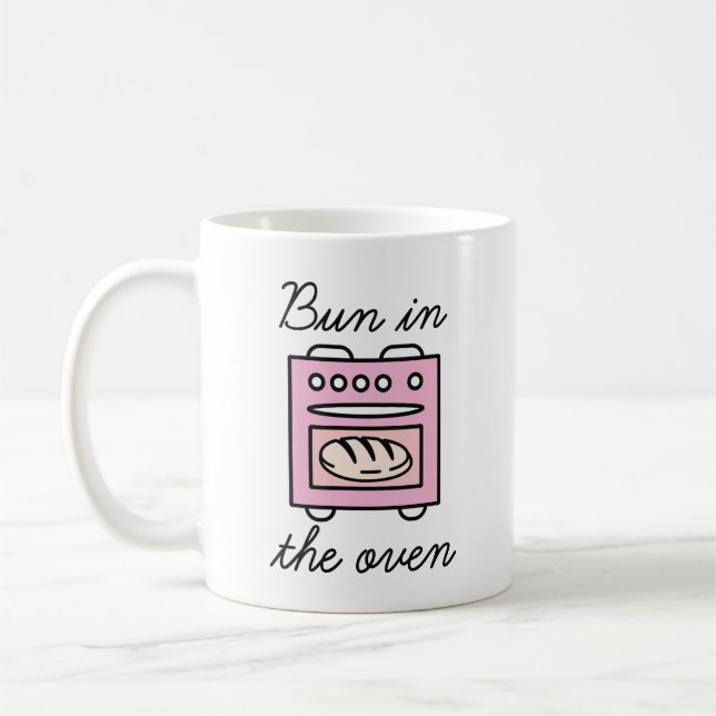 Bun In The Oven Coffee Mug (Left)