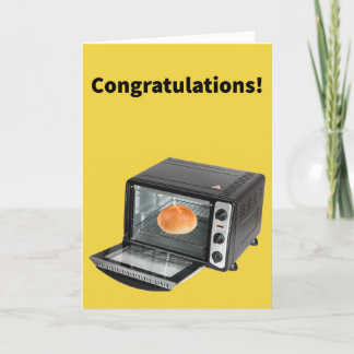 Bun In the Oven - Pregnancy Congratulations Card