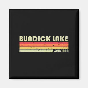 Bun Lake Louisiana Funny Fishing Camping Summer Magnet