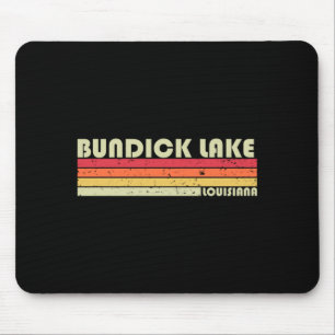 Bun Lake Louisiana Funny Fishing Camping Summer Mouse Mat