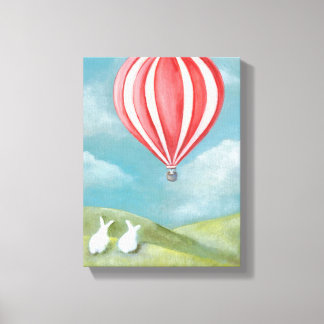 Bun Voyage Wrapped Canvas