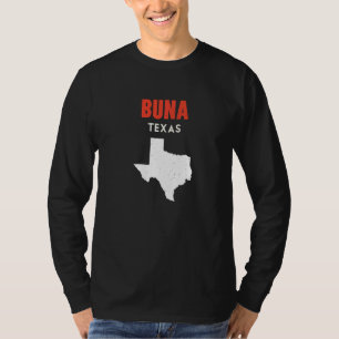 Buna Texas USA State America Travel Texas T-Shirt