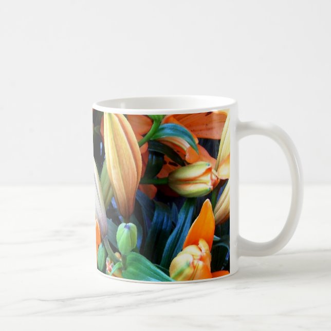 bunch flowers coffee mug (Right)