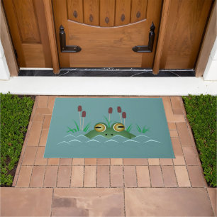 Bunch of Bullfrog Doormat