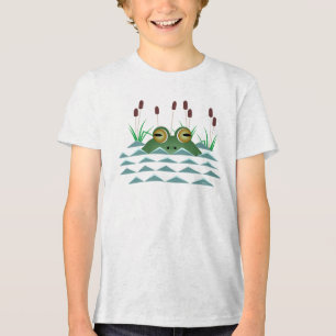Bunch of Bullfrog Kids T-Shirt Tri-Blend Shirt