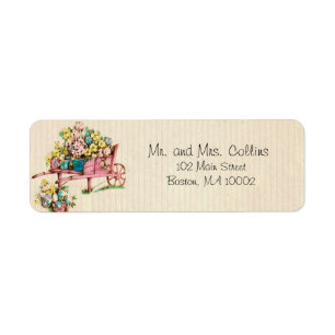 Bunch of Flowers Address Labels