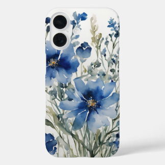 Bunch of Flowers Elegant Watercolor iPhone 16 Case