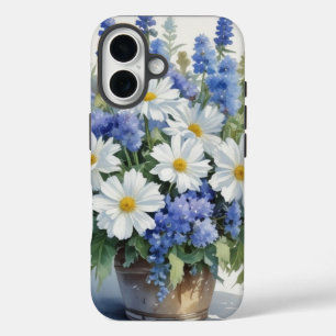 Bunch of Flowers Elegant Watercolor iPhone 16 Case