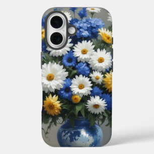 Bunch of Flowers Elegant Watercolor iPhone 16 Case