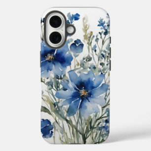 Bunch of Flowers Elegant Watercolor iPhone 16 Case