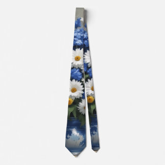 Bunch of Flowers Elegant Watercolor Tie