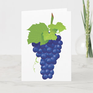 Bunch of Grapes Greeting Cards