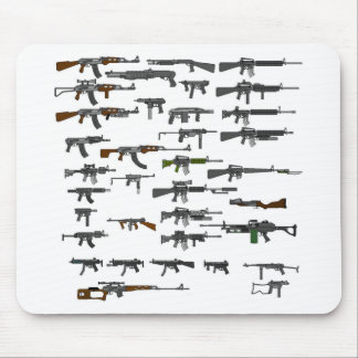 Bunch Of Guns Mouse Mat