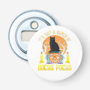 Bunch of Hocus Pocus Black Cat Bottle Opener