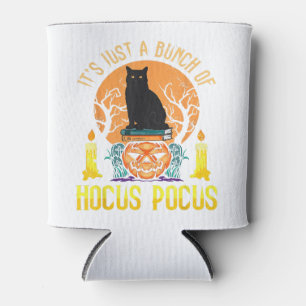 Bunch of Hocus Pocus Black Cat Can Cooler