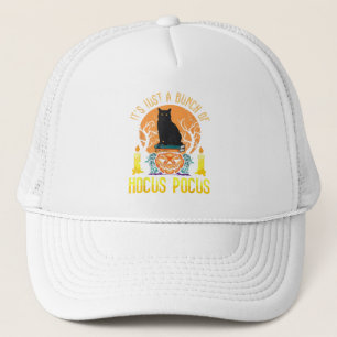 Bunch of Hocus Pocus Black Cat Trucker Hat