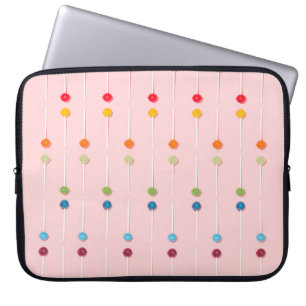 Bunch of lollipops laptop sleeve
