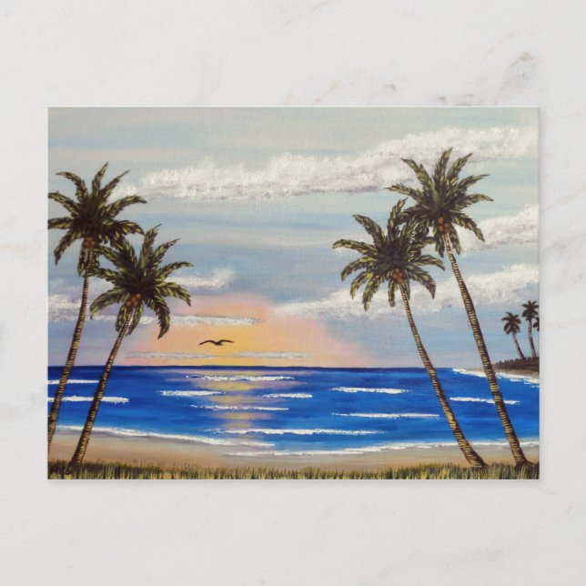 Bunch Of Palms Postcard (Front)