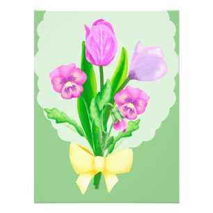 Bunch of Spring Flowers 2 Photo Print