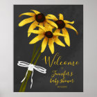 bunch of wildflowers Black Eyed Susan baby shower