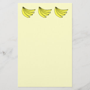 Bunch of Yellow Bananas. Stationery