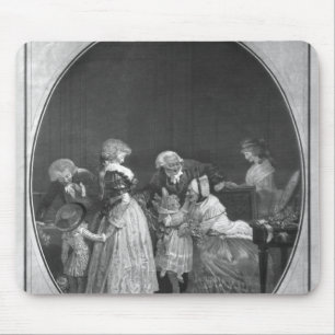 Bunches of flowers or celebrating grandmother mouse mat