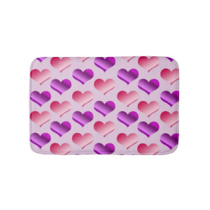 Bunches of Hearts Bath Mat