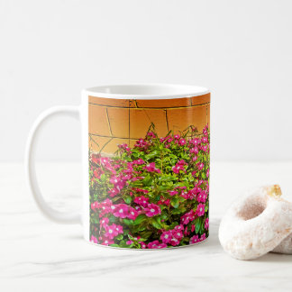 Bunches of Pink Flowers Mug