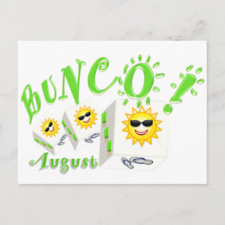 Bunco August Postcard