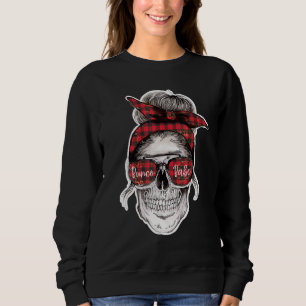 Bunco Babe Halloween Skeleton Sweatshirt