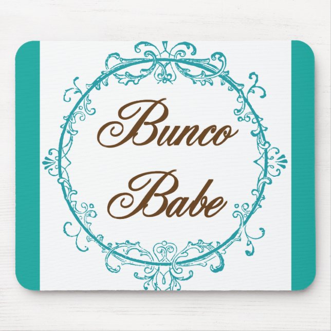 bunco babe mouse mat (Front)