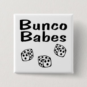 Bunco Babes 15 Cm Square Badge
